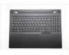 Lenovo 5CB1S82848 C-Cover with keyboard, Nordic, Eclipse Black, Anodizing Sandblasting, UK