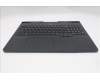Lenovo 5CB1S87268 C-Cover with keyboard, US English Euro, Eclipse Black, RGB Backlight, US