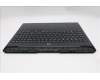 Lenovo 5CB1S87268 C-Cover with keyboard, US English Euro, Eclipse Black, RGB Backlight, US
