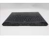 Lenovo 5CB1S87270 C-Cover with keyboard, UK English, Eclipse Black, RGB Backlight, UK