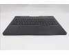 Lenovo 5CB1S87274 C-Cover with keyboard, Greek, Eclipse Black, RGB Backlight