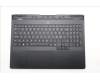 Lenovo 5CB1S87555 C-Cover with keyboard, Nordic, Eclipse Black, RGB Backlight, UK