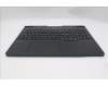 Lenovo 5CB1S87555 C-Cover with keyboard, Nordic, Eclipse Black, RGB Backlight, UK