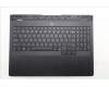 Lenovo 5CB1S87564 C-Cover with keyboard, Ukraine, Eclipse Black, RGB Backlight, US