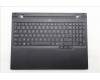 Lenovo 5CB1S89873 C-Cover with keyboard, Belgian, Eclipse Black, RGB Backlight, Anodizing Sandblasting
