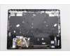 Lenovo 5CB1S89873 C-Cover with keyboard, Belgian, Eclipse Black, RGB Backlight, Anodizing Sandblasting
