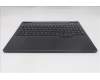 Lenovo 5CB1S89873 C-Cover with keyboard, Belgian, Eclipse Black, RGB Backlight, Anodizing Sandblasting