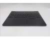 Lenovo 5CB1S89876 C-Cover with keyboard, Czech Slovakian, Eclipse Black, RGB Backlight, Anodizing Sandblasting