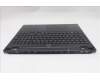 Lenovo 5CB1S89885 C-Cover with keyboard, Hungarian, Eclipse Black, RGB Backlight, Anodizing Sandblasting