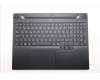 Lenovo 5CB1S89892 C-Cover with keyboard, Portuguese, Eclipse Black, RGB Backlight, Anodizing Sandblasting, UK