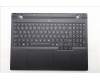 Lenovo 5CB1S89894 C-Cover with keyboard, Slovenian, Eclipse Black, RGB Backlight, Anodizing Sandblasting