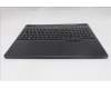 Lenovo 5CB1S89903 C-Cover with keyboard, Belgian, Eclipse Black, White Backlight, Anodizing Sandblasting