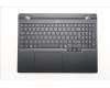 Lenovo 5CB1S89917 C-Cover with keyboard, Italian, Eclipse Black, White Backlight, Anodizing Sandblasting, UK