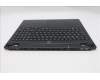 Lenovo 5CB1S89922 C-Cover with keyboard, Portuguese, Eclipse Black, White Backlight, Anodizing Sandblasting, UK
