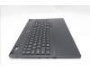 Lenovo 5CB1S89931 C-Cover with keyboard, Ukraine, Eclipse Black, White Backlight, Anodizing Sandblasting, US