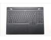 Lenovo 5CB1S89931 C-Cover with keyboard, Ukraine, Eclipse Black, White Backlight, Anodizing Sandblasting, US