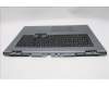 Lenovo 5CB1S90398 C-Cover with keyboard, Hungarian, Luna Grey, White Backlight, UK