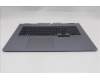 Lenovo 5CB1S90408 C-Cover with keyboard, English, Luna Grey, RGB Backlight, US
