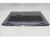 Lenovo 5CB1S90414 C-Cover with keyboard, Arabic, Luna Grey, RGB Backlight