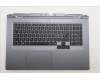 Lenovo 5CB1S90424 C-Cover with keyboard, Nordic, Luna Grey, RGB Backlight