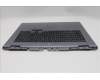 Lenovo 5CB1S90425 C-Cover with keyboard, French, Luna Grey, RGB Backlight