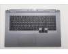 Lenovo 5CB1S90433 C-Cover with keyboard, Bulgarian, Luna Grey, RGB Backlight