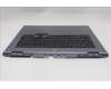 Lenovo 5CB1S90433 C-Cover with keyboard, Bulgarian, Luna Grey, RGB Backlight