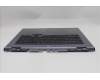 Lenovo 5CB1S90434 C-Cover with keyboard, Czech Slovakian, Luna Grey, RGB Backlight, UK