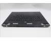 Lenovo 5CB1S90672 C-Cover with keyboard, French, Eclipse Black, US