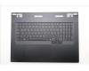 Lenovo 5CB1S90674 C-Cover with keyboard, German, Eclipse Black, UK