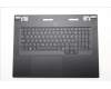 Lenovo 5CB1S90687 C-Cover with keyboard, Slovenian, Eclipse Black, UK