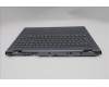 Lenovo 5CB1T10049 C-Cover with keyboard, Belgian, White Backlight, UK
