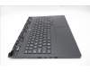 Lenovo 5CB1T18666 C-Cover with keyboard, Hebrew, Eclipse Black , RGB Backlight, US