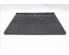 Lenovo 5CB1T18669 C-Cover with keyboard, Italian, Eclipse Black , RGB Backlight, UK