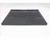 Lenovo 5CB1T18674 C-Cover with keyboard, Portuguese, Eclipse Black , RGB Backlight, UK