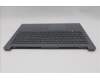 Lenovo 5CB1T18690 C-Cover with keyboard, Czech Slovakian, Luna Grey, Backlight, UK