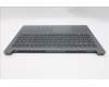 Lenovo 5CB1T18698 C-Cover with keyboard, Hebrew, Luna Grey, Backlight