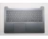 Lenovo 5CB1T18706 C-Cover with keyboard, Portuguese, Luna Grey, Backlight