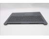 Lenovo 5CB1T18706 C-Cover with keyboard, Portuguese, Luna Grey, Backlight