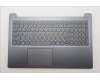 Lenovo 5CB1T50265 C-Cover with keyboard, Ukraine, Luna Grey, Backlight, US