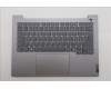 Lenovo 5CB1T53003 C-Cover with keyboard, French, Arctic Grey, Backlight, US