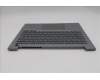 Lenovo 5CB1T53008 C-Cover with keyboard, Hungarian, Arctic Grey, Backlight, UK