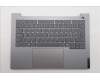 Lenovo 5CB1T53015 C-Cover with keyboard, Portuguese, Arctic Grey, Backlight, UK