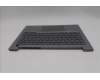Lenovo 5CB1T53017 C-Cover with keyboard, Slovenian, Arctic Grey, Backlight, UK