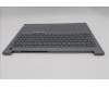 Lenovo 5CB1T57599 C-Cover with keyboard, Czech Slovakian, Arctic Grey, Backlight, UK