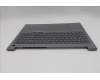 Lenovo 5CB1T57604 C-Cover with keyboard, Greek, Arctic Grey, Backlight, US