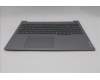 Lenovo 5CB1T57616 C-Cover with keyboard, Slovenian, Arctic Grey, Backlight, UK