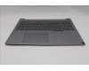 Lenovo 5CB1T57617 C-Cover with keyboard, Spanish, Arctic Grey, Backlight, UK