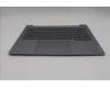 Lenovo 5CB1T57672 C-Cover with keyboard, Bulgarian, Arctic Grey, Backlight, UK