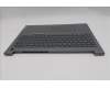 Lenovo 5CB1T66174 C-Cover with keyboard, US English Euro, Arctic Grey, Backlight, US